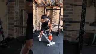 Incline KB Knee Extension