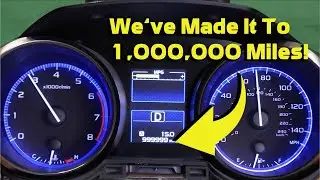 Subaru Odometer Reaches The Million Mile Mark