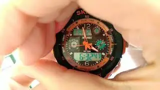 Короткий обзор часов Skmei S-Shock Orange от Бест - Тайм