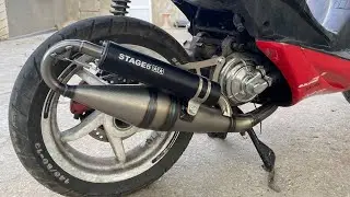 Глушитель Stage 6 на aprilia
