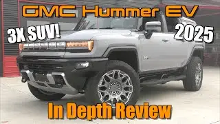 2025 GMC Hummer EV SUV 3X: Start Up, Test Drive & In Depth Review