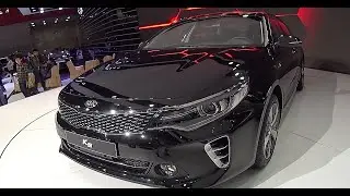 Kia K5 2016, 2017 sedan Video interior, exterior Kia Optima 2016, 2017