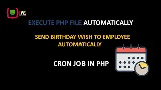 How to run PHP file automatically | Cron Job in PHP | Automatic Birthday Wish