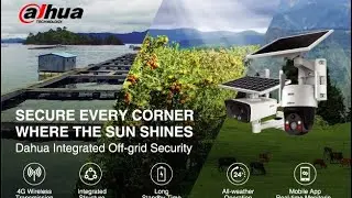 dahua 4G Solar Power Network PT Camera SLEEP MODE & GENERAL MODE