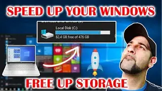 How To Speed Up Windows 10 and Free up Storage Space