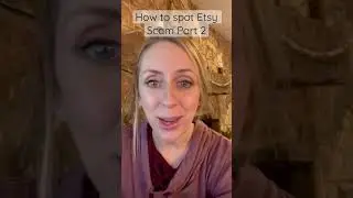 How to Spot Etsy Scam Part 2