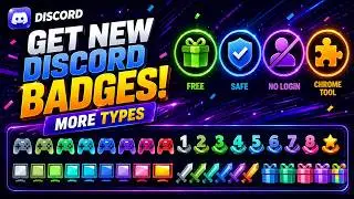 🔥 AVAILABLE NOW FOR ALL 4 FREE Discord Badges | Leaderboard + Official Chrome Extension | No Scripts