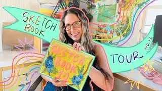 Sketchbook Tour | No. 12 | Stillman and Birn Sketchbook | Gouache Sketchbook