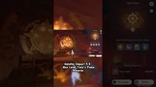 Genshin 5.8 Tona's Flame's Max Level Rewards 