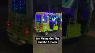 We Riding Got The Buddha Scooter