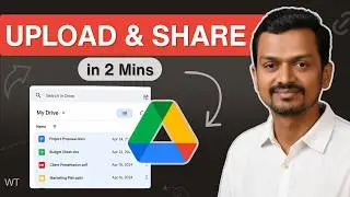 How to Upload Files to Google Drive and Share Links | Generate Links Automatically