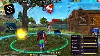 Settings ⚙️ Hud+Sensitivity ⚡ Poco M5 Free Fire Highlights