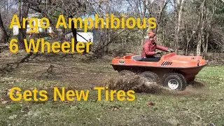 Testing Tires for The Argo Amphibious Wheeler