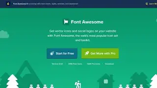 Font Awesome 5 Online| How to add icons in HTML website using Font Awesome, HTML and CSS Online?