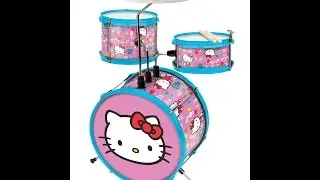 Review: Hello Kitty HK5045 Drum Set By First Act