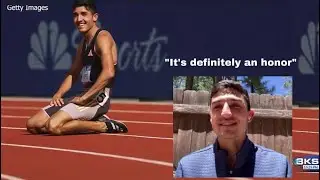 Former Jayhawk Bryce Hoppel going for gold at Paris Olympics