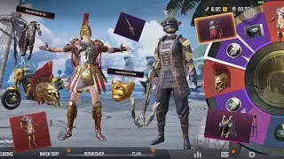 PUBG MOBILE | Lucky Spin | Crate Opening | Demigod Gladiator Set And Honorable Warrior Set