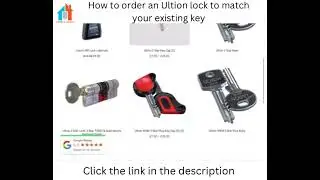 Where To Order An Ultion Lock To Work On Your Existing Key https://www.helplocks.com