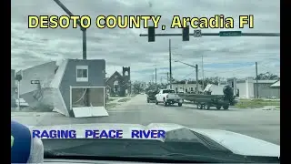 ⚠️DAY 3.5-HURRICANE IAN |DRIVING HOME| DESOTO COUNTY| ARCADIA FLORIDA| SWFL DESTRUCTION AND FLOODING