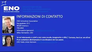 Progetto ENO 2019 video-proposta per le scuole