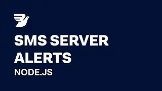 Build SMS Server Alerts using Node.JS in 5 minutes