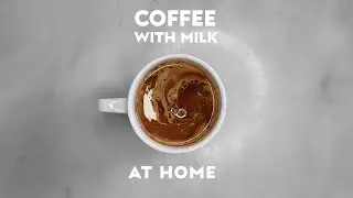 How To Make Instant Coffee at home with Milk! - ASMR