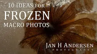10 IDEAS for frozen MACRO PHOTOS