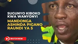 MANDONGA Amlima Wanyonyi Sugunyo, Aahidi Kurudi Kenya April Kwa Pigano Lengine🥊