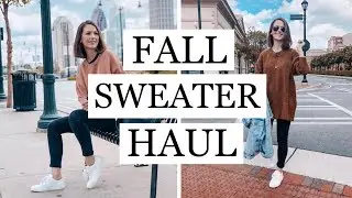 ZARA & MANGO FALL SWEATER HAUL + TRY ON | Autumn 2018