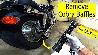How to Remove Cobra Baffles the EASY Way