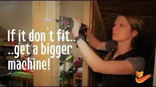 🔥 Can't? Doesn't exist!💪Tool chamber construction in the attic 🛠️Part 2💪 Heavy equipment