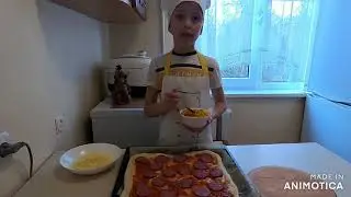 Як приготувати піцу. Готуємо разом з VIK_AND COOKING.