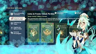 Genshin impact - Evento Linha de Frente Cidade Perdida 01