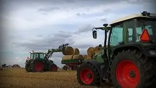 Zwożenie Bel 2014 - Fendt 412 + Fendt 5160 V, Fendt 312, Fendt 309