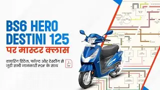 BS6 HERO DESTINI 125 पर मास्टर क्लास