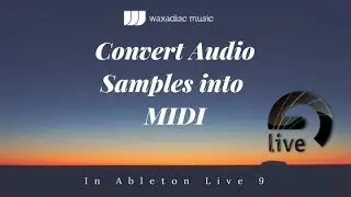Ableton Tutorial How to convert a Disco sample into Midi chords  Disco House Funk  Deep House
