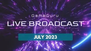 GameGuru Live Broadcast - Cloned Rabbits & Exploding Barrels