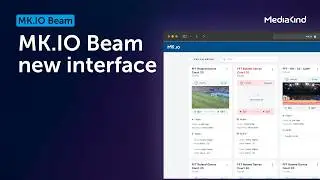 MK.IO Beam: Discover the new interface
