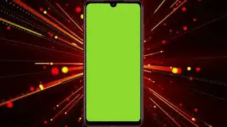 Green screen Mobile frame for video editing /no copyright