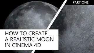 Cinema 4D: How to Create a simple Moon scene 