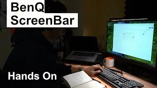 BenQ Screenbar - Let There Be (comfortable non-eyestraining) Light!