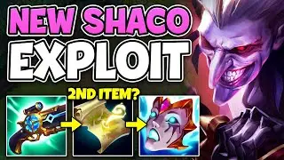 THIS NEW SHACO EXPLOIT GIVES YOU A FREE ITEM! (BUILD SUPPORT ITEM SECOND)