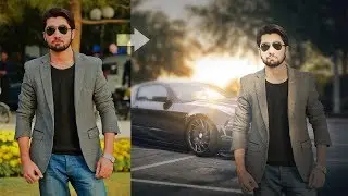Photoshop Manipulation | Change Background and Blending