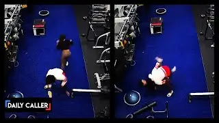 Woman Fights Against Man Who Attacks Her At The Gym