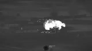 ArmA 3 AH-64D Apache Helfire and Cannon on FLIR Test
