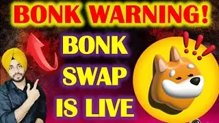 🚨BONK BREAKING NEWS : BONKSWAP LAUNCH | SOLANA BASED BONK MEME COIN | BONK COIN PRICE PREDICTION