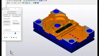 SOLIDCAM FREZE- 2.5 EKSEN YAZI YAZMA- G KODU ELDE ETME