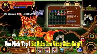 Đột Nhập Nick tudaitaitu Top 1 Sự Kiện Tre Vàng 1TR Lượng Đồ Sở Hữu: Ninja School Online