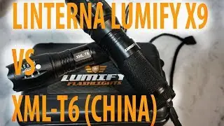 TACTICAL FLASHLIGHT LUMIFY X9 VS XML-T6 CHINA