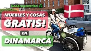 Donde conseguir muebles y cosas GRATIS en Dinamarca 🇩🇰 Centros de reciclaje ♻️